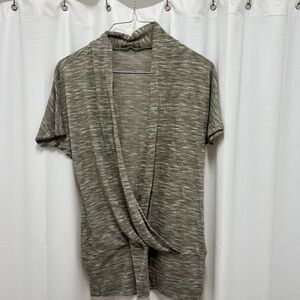Cozy Knit Open Cardigan - Olive